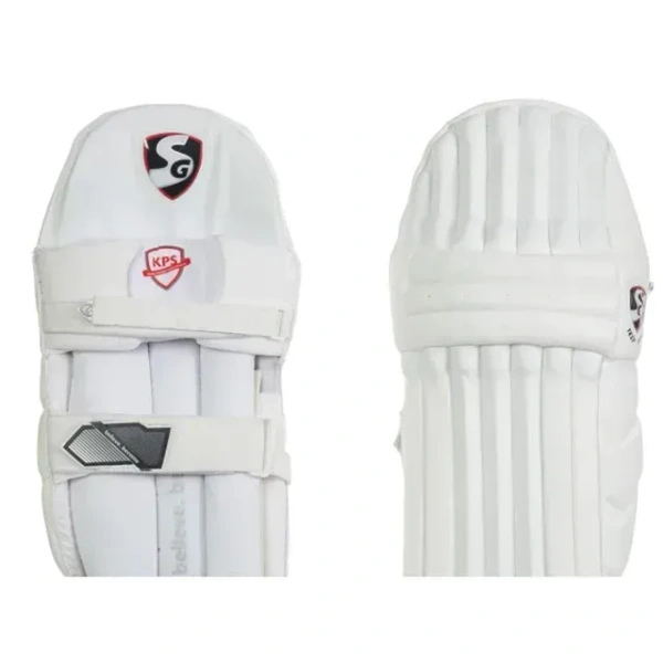 KD SG Test White LH Batting Leg guards ,White