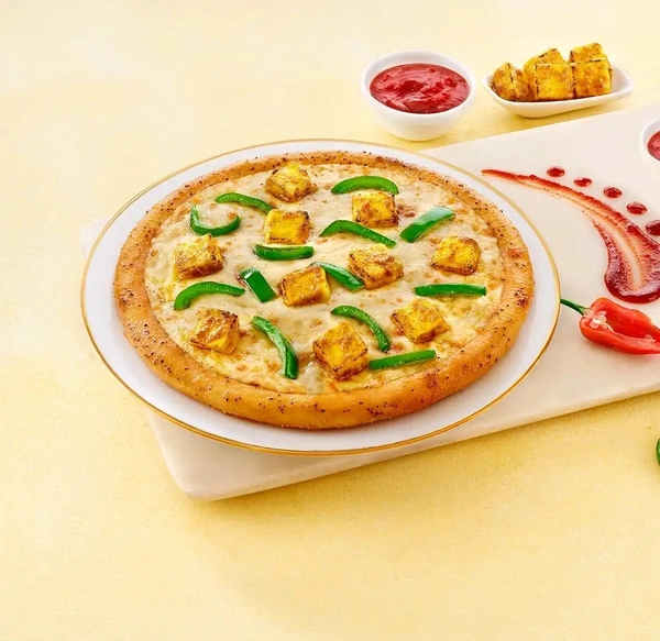 Paneer & Capsicum with Videsi Hot Sauce - Medium