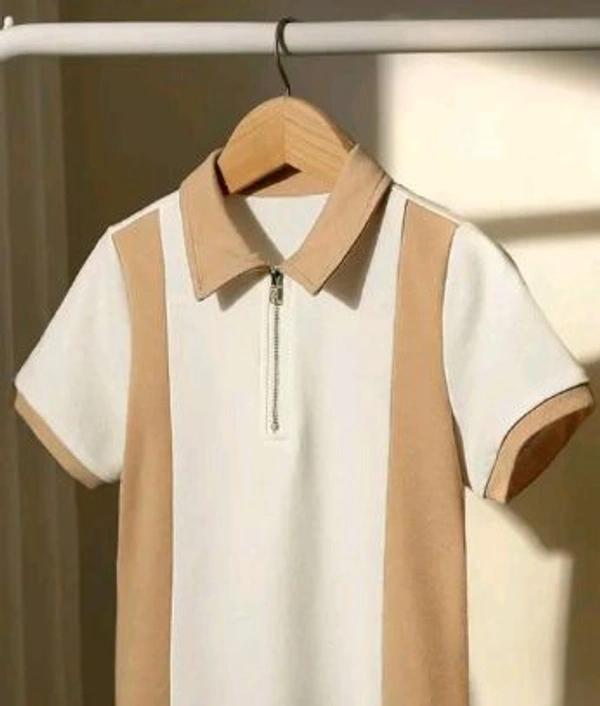 styylloft fashion's styylloft's polo half tees for mens - White, l