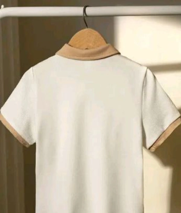 styylloft fashion's styylloft's polo half tees for mens - White, l