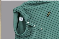 styylloft fashion's styylloft's new trendy striped polo neck t-shirt men's - Green, xxl