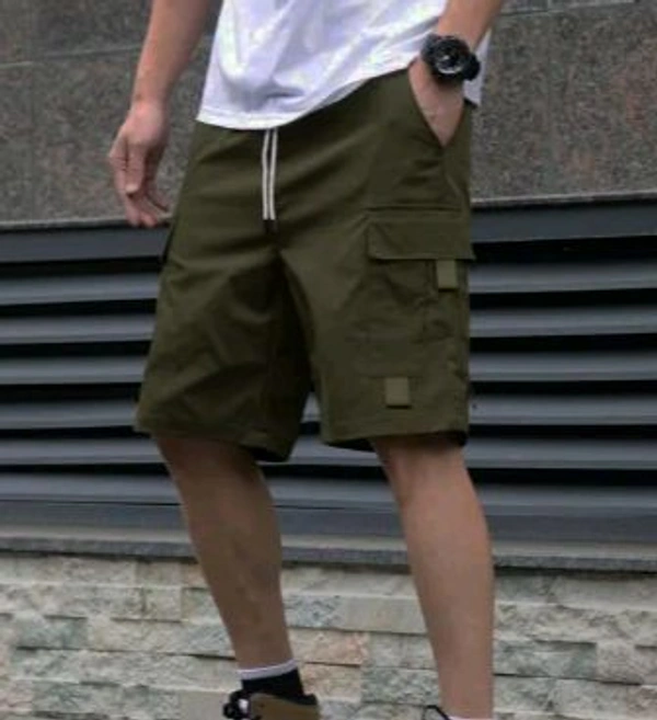 styylloft fashion's  Styyloft men's cargo short  - olive, 30