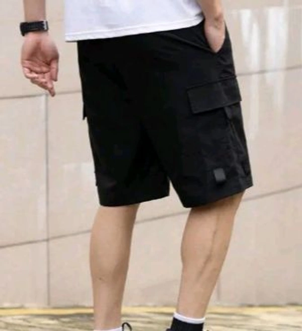 styylloft fashion's  Styyloft men's cargo short  - Black, 34