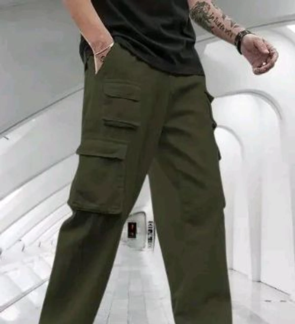 styylloft fashion's  styylloft men's cargo trouser  - olive, 32