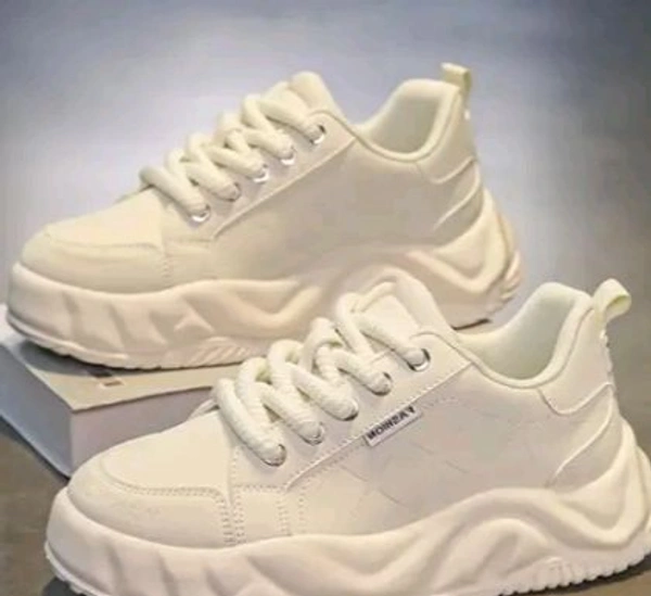 styylloft fashion's  styylloft's: men's chunky sneakers  - White, IND-9