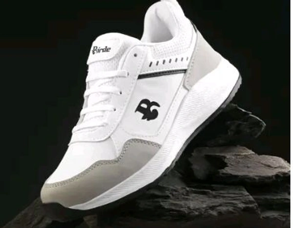 Styylloft Fashion's  Styylloft's: men's white sport's shoes  - White, IND-10