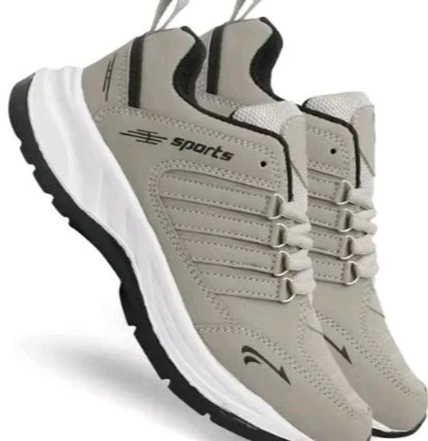 Styylloft Fashion's Styylloft's: men's grey sport's shoes  - Gray, IND-7