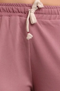 Styylloft Fashion's  Styylloft's: women solid cotten 4 pocket jogger - peach, l