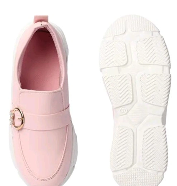 Styylloft Fashion's  Styylloft's: Women's Loafer Light Waight Shoes - Pink, IND-7