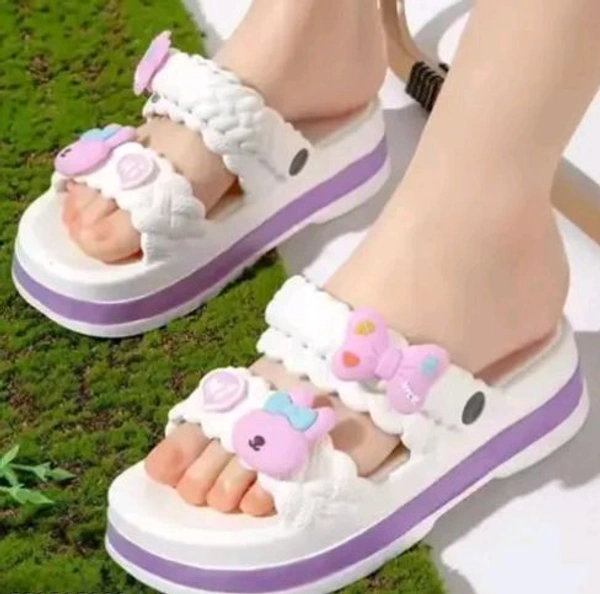 Styylloft Fashion's Styylloft's: Women's  Attractive Flipflop & slippers - White, IND-4