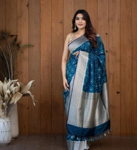 LICHI SILK SAREE - 1