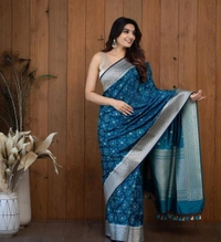 LICHI SILK SAREE - 1