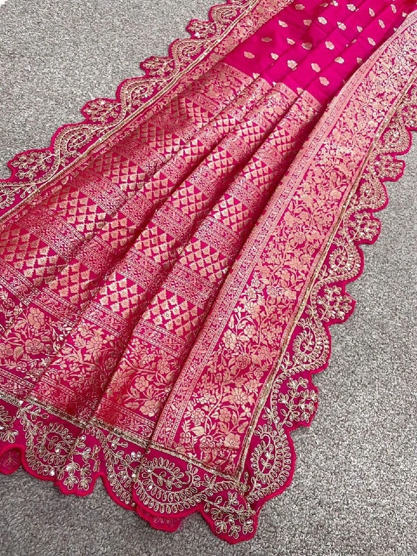 Banarsi kanjiwaram silk  SAREE - 1