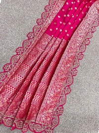 Banarsi kanjiwaram silk  SAREE - 1