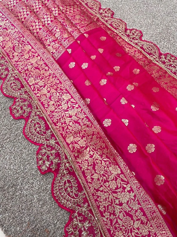 Banarsi kanjiwaram silk  SAREE - 1