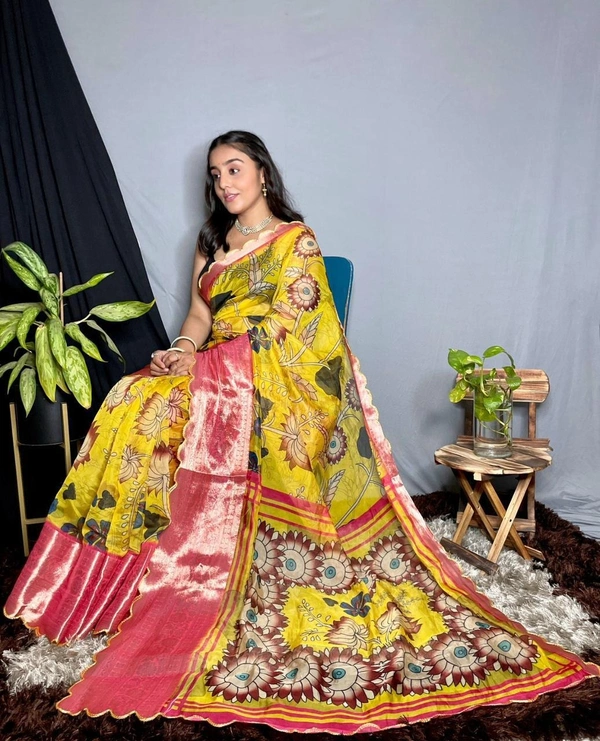 soft organza sarees - 6