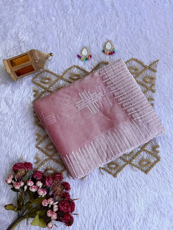 SAREE PURE JIMI CHU SILK SAREE 