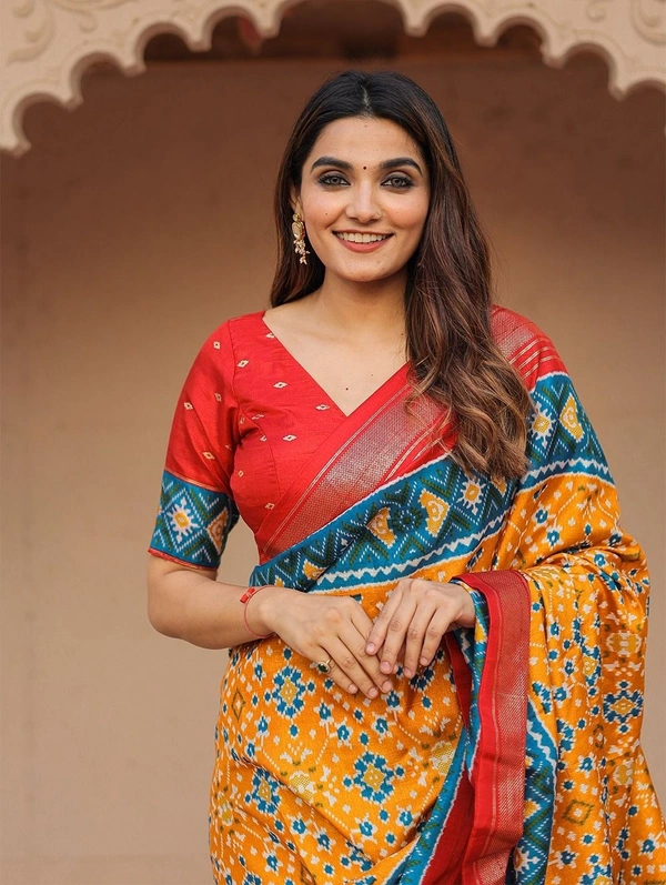 Dola Silk SAREE - 5.5 meter, 1
