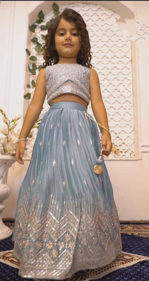 Stitched Lahenga -Blouse with Dupatta