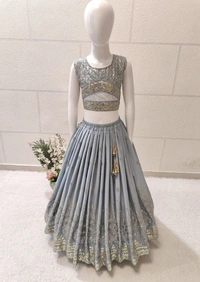 Stitched Lahenga -Blouse with Dupatta