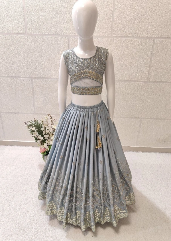 Stitched Lahenga -Blouse with Dupatta