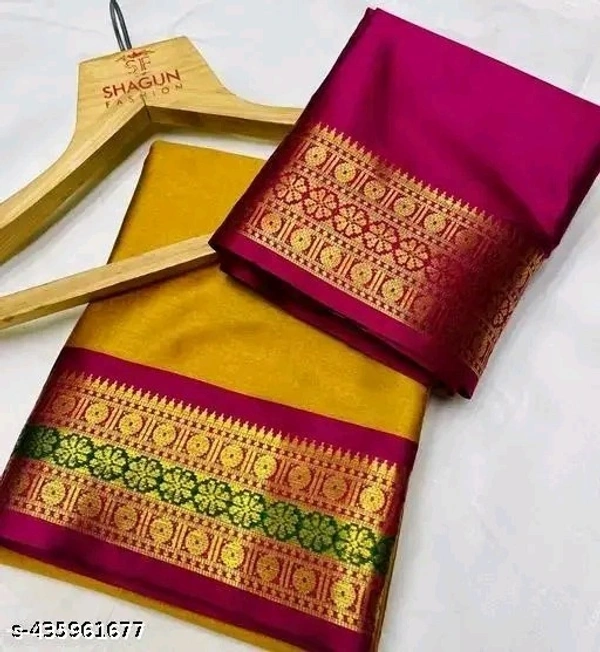Cotton Silk Sarees - Free Size (Saree Length Size: 5.5 m, Blouse Length Size: 0.8 m), 8