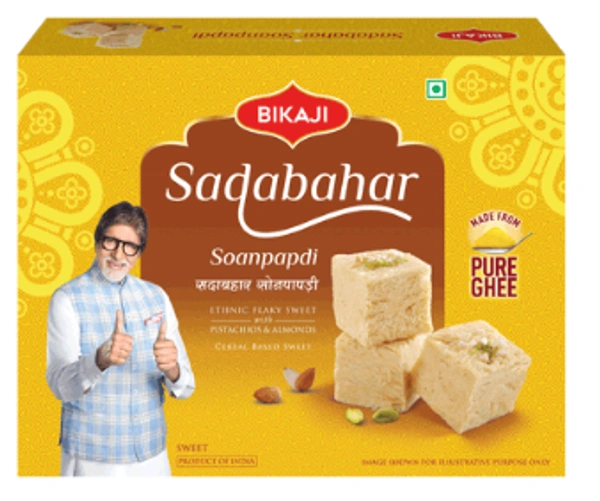 Deshi Gee Soan Papdi Sadabahar - 500 gm
