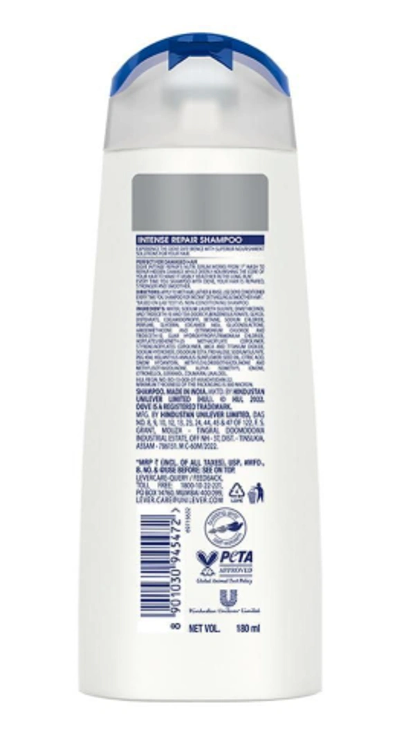Dove Intense Repair Shampoo - 180ml