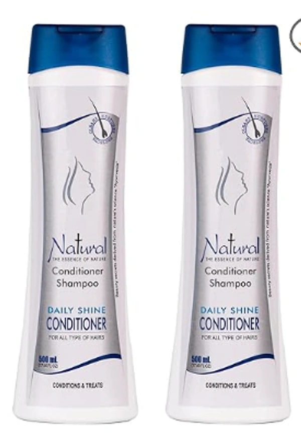  Nature Shampoo with Conditioner Daily Shine - 500 ml