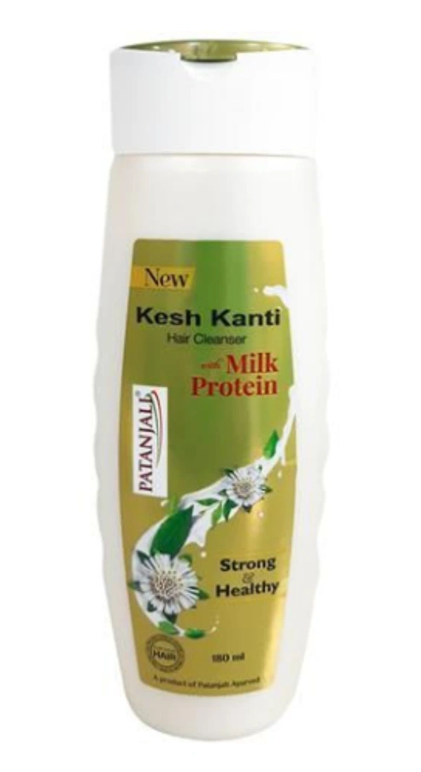 Patanjali Kesh Kanti  milk Protein Shampoo - 180 ml