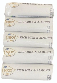 Njoy Mil & Almond Bath Soap , Buy 3 Get 2 Free - 5N x100g