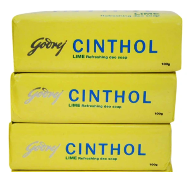 Cinthol Lime Deo Soap, Buy 2 Get 1Free - 3N x 125g