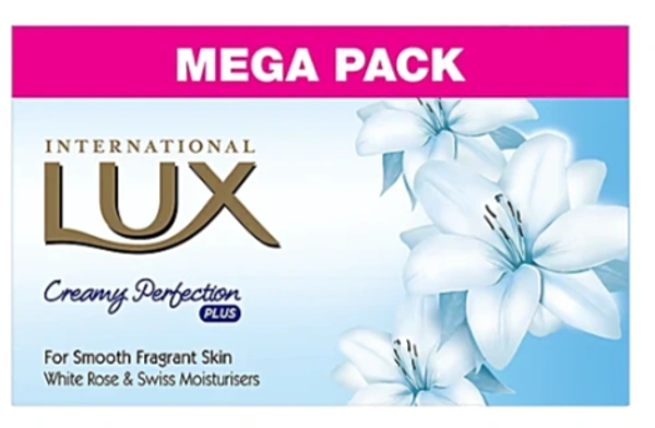 Lux Creamy Perfection Bath Soap -Mega Pack - 1 Packet