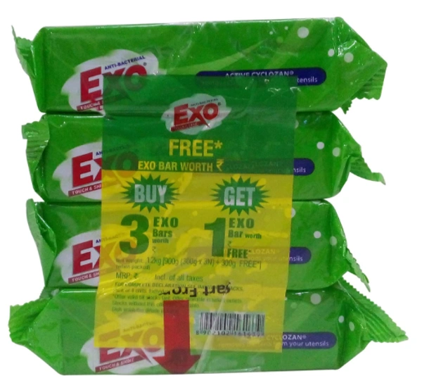 EXO Dish Wash Soap , Buy 3 Get 1 Free - 4N