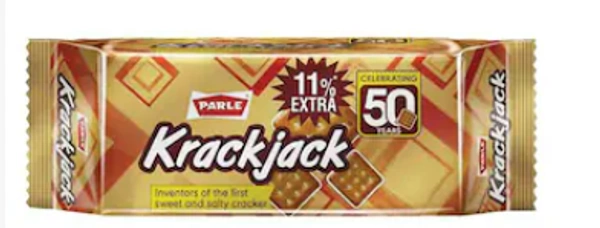 Parle Krack Jack Biscuits 28.35 g - Pack