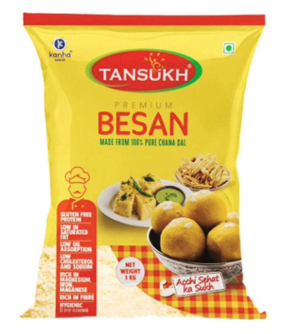 Tansukh Premium Besan  - 1 Kg