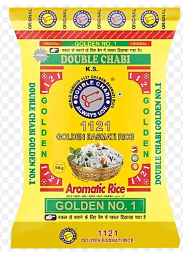 DOUBLE CHABI 1121 Golden Basmati Rice - 1 Kg