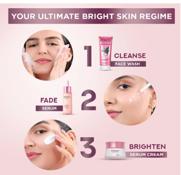 POND'S Bright Beauty Spot-less Fairness & Germ Removal Facewash  - 50 g