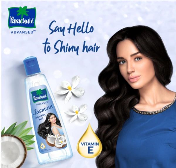 Parachute Advansed Jasmine Coconut Hair Oil , 190 ml - 