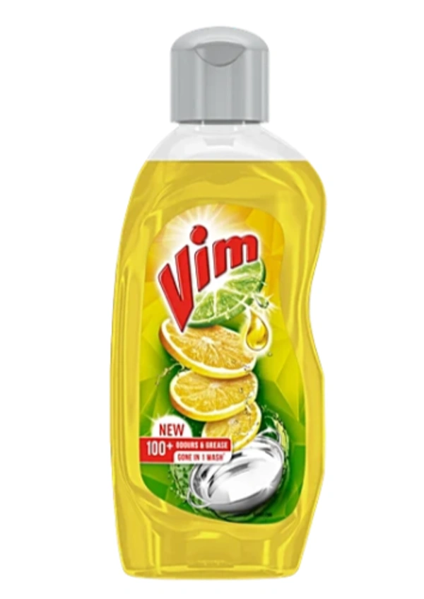 Vim Lemon Dishwash Liquid Gel, 250 ml Bottle - 250 ml