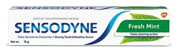 sensodyne fresh mint tooth paste , 75 g - 