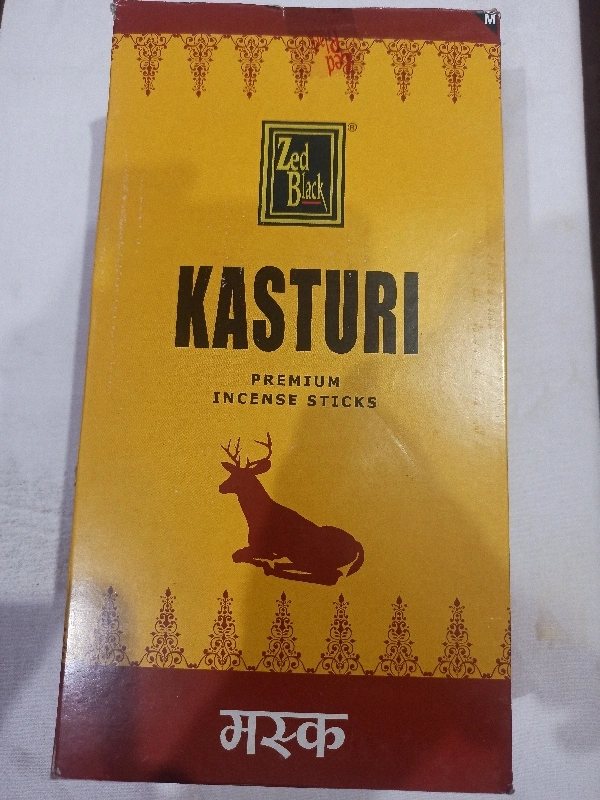 Dhup Zed Black Kasturi (Agarbatti) - 1dz