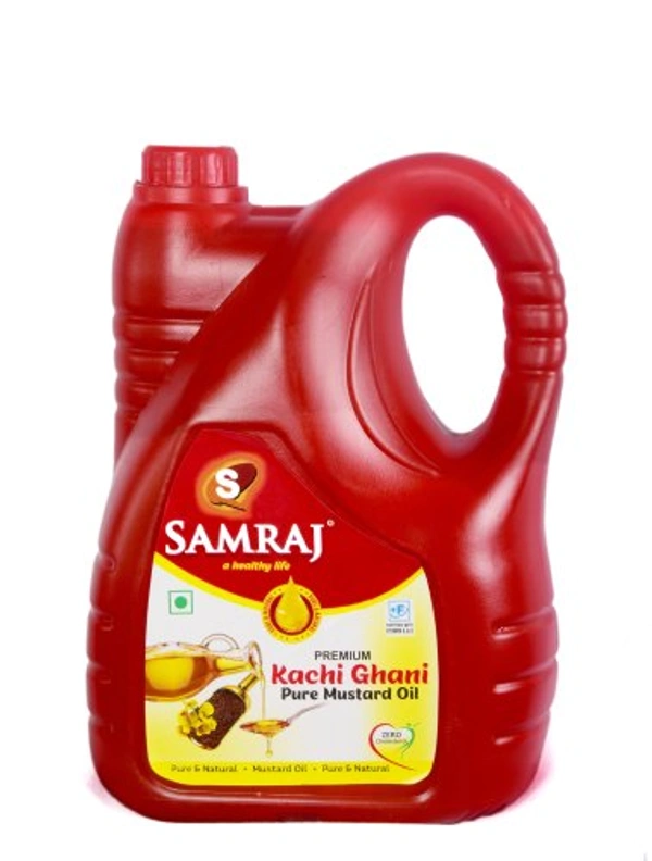 Samraj Mustard Oil - 5lt jar