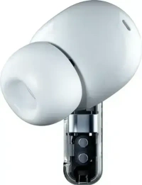 Nothing Ear (2) 2023 | Dual chamber sound | Hi-res audio | Smart ANC | Dual connection Bluetooth (White, True Wireless)