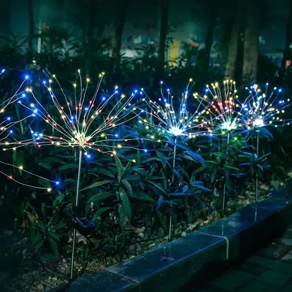 90 LED Solar Power Lights – High Brightness Outdoor Solar LED Lights with Motion Sensor, Waterproof Design for Gardens, Pathways, and Security