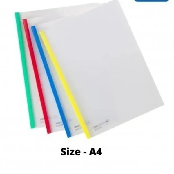 A4 Strip File with Coloured Stick