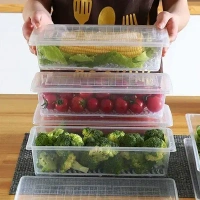 Freezer Storage Containers for Vegetables & Fruits, Pack of 6, 1500ml