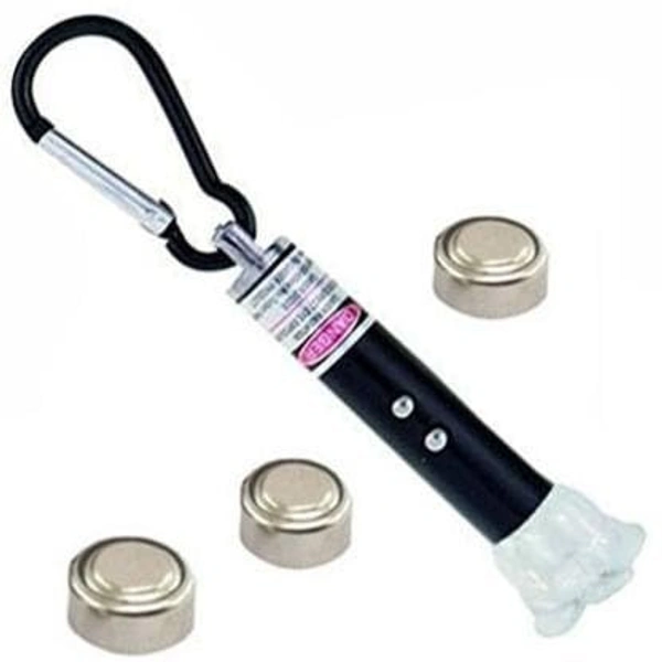 NIVEEKA 4 in 1 Laser Pointer | Torch Led Lights with Hook | Multicolor