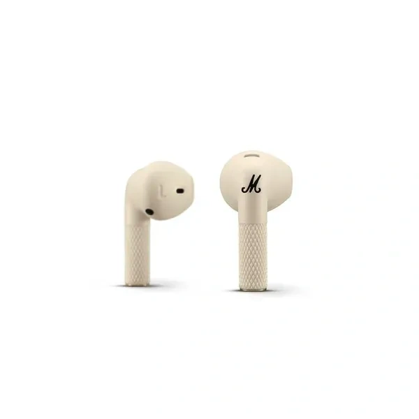 Marshall Minor III Bluetooth Truly Wireless in-Ear Earbuds with Mic (Cream)