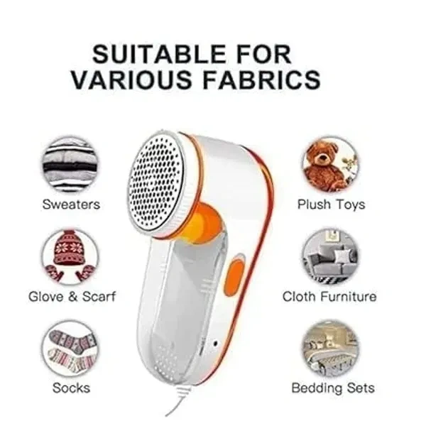 Nova Lint Remover/Shavers Cum Remover for All Woolens (Sweaters, Blankets, Jackets) Lint Roller, Plastic